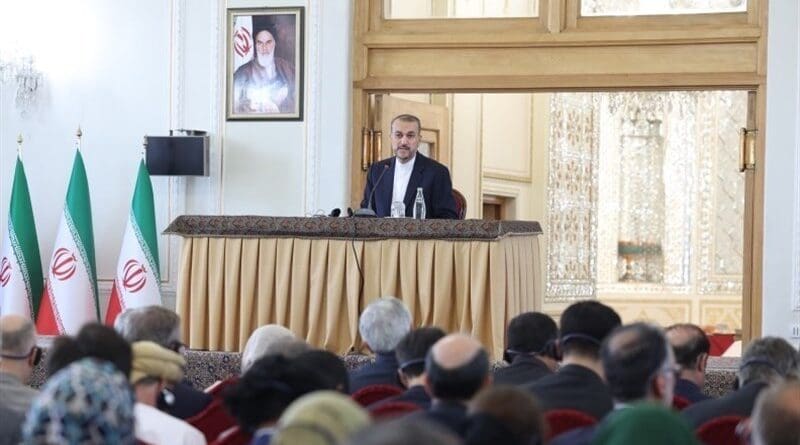 Iran's Foreign Minister Hossein Amirabdollahian. Photo Credit: Tasnim News Agency
