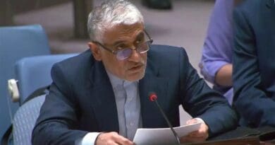 Iranian Ambassador to the UN Amir Saeid Iravani. Photo Credit: Tasnim News Agency