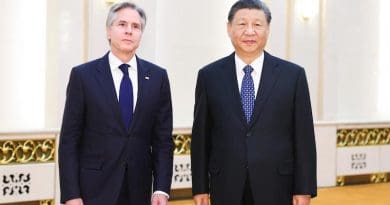 U.S. Secretary of State Antony Blinken with China's President Xi Jinping. Photo Credit: China government