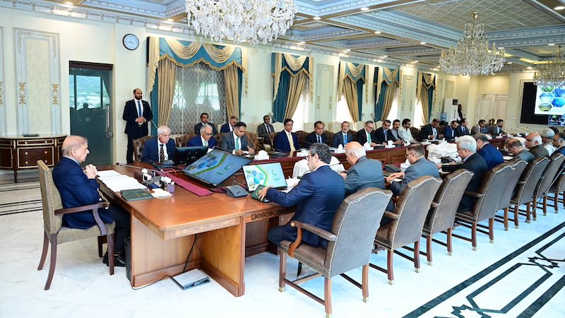 A Special Investment Facilitation Council meeting presided over by Pakistan's Prime Minister Shehbaz Sharif. Photo Credit: sifc.gov.pk