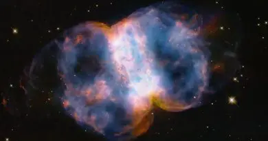 The Little Dumbbell Nebula. Credit: NASA, ESA, STScI