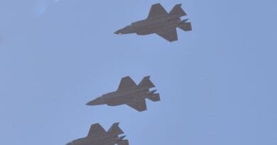 Israeli F-35 jets. Photo Credit: IDF