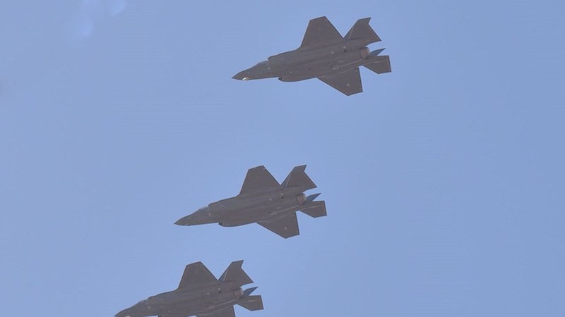 Israeli F-35 jets. Photo Credit: IDF