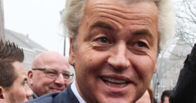 File photo of the Netherlands' Geert Wilders. Photo Credit: Peter van der Sluijs, Wikipedia Commons