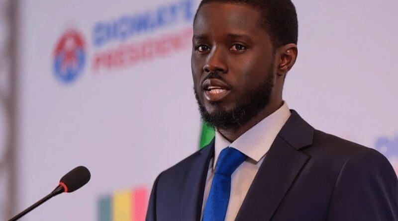 Senegal's Bassirou Diomaye Faye (photo supplied)