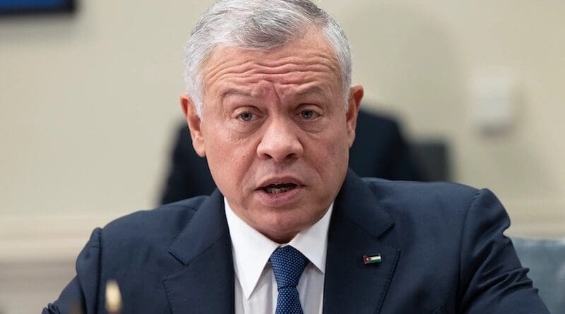 File photo of Jordan's King Abdullah II. Photo Credit: Lisa Ferdinando, DOD