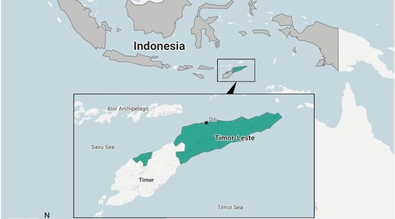 Location of Timor-Leste. Credit: Paul Nelson/BenarNews