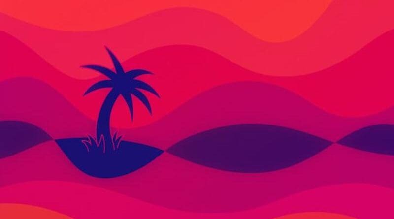 An artistic representation of magnetic islands. CREDIT: Kyle Palmer / PPPL Communications Department
