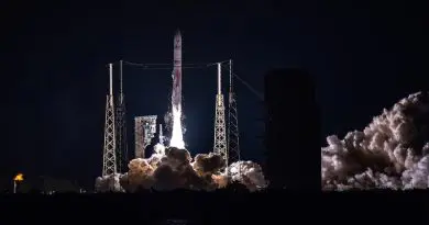 A United Launch Alliance’s Vulcan VC2S rocket launches its first certification mission from Cape Canaveral Space Force Station, Fla. Photo Credit: DeAnna Murano, Space Force