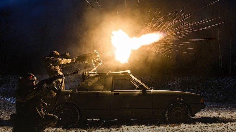 Ukrainian soldiers. Photo Credit: Ukraine Defense Ministry