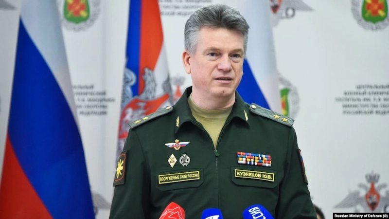 Russia's General Yury Kuznetsov Photo Credit: RFE/RL