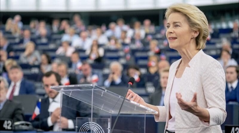 File photo of Ursula von der Leyen, President of the European Commission, speaking in the European Parliament. Photo Credit: European Commission
