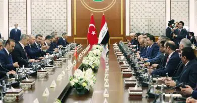 Turkey's President Recep Tayyip Erdoğan meets with Iraq's Prime Minister Mohammed Shia' Al Sudani. Photo Credit: Turkey President Office, X