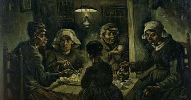 Detail of Vincent van Gogh's The Potato Eaters. Credit: Wikipedia Commons