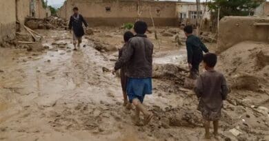 Aftermath of flooding in Afghanistan. Photo Credit: Tasnim News Agency