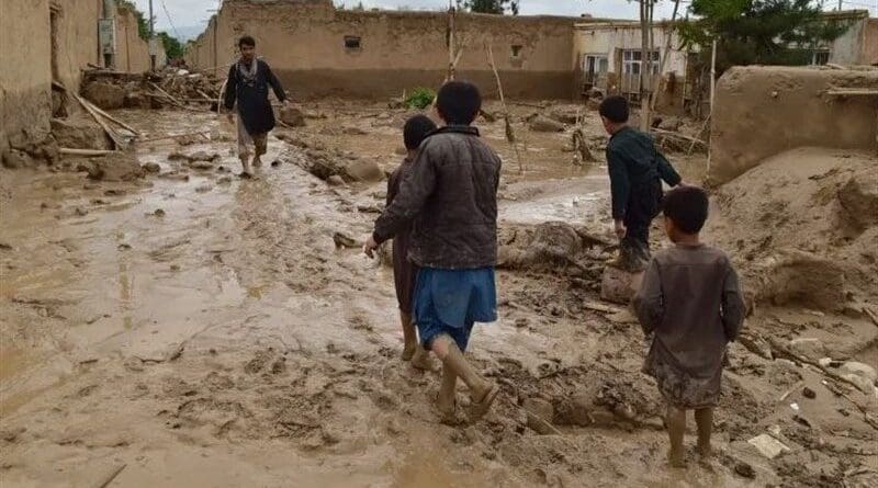 Aftermath of flooding in Afghanistan. Photo Credit: Tasnim News Agency