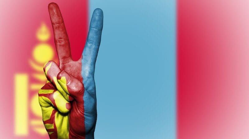 mongolia flag peace