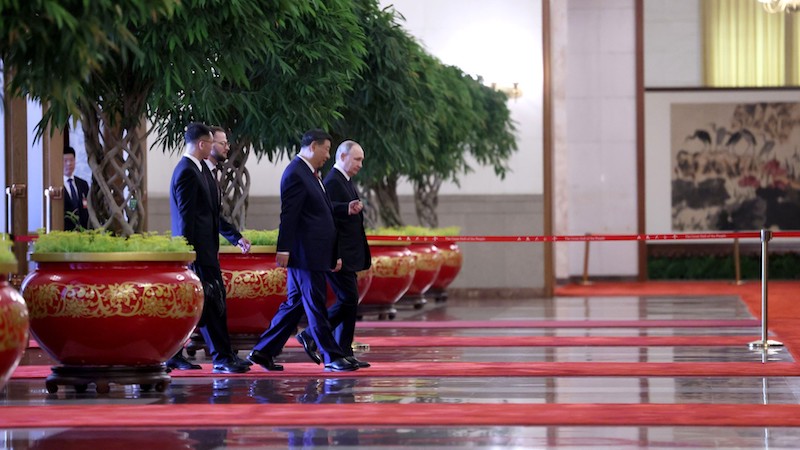 President of the People’s Republic of China Xi Jinping with President of Russia Vladimir Putin. Photo Credit: Kremlin.ru