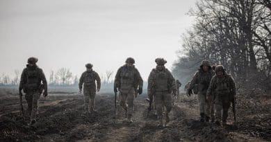 Ukrainian soldiers. Photo Credit: Ukraine Defense Ministry