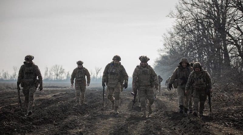 Ukrainian soldiers. Photo Credit: Ukraine Defense Ministry