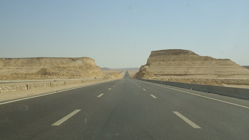 Expressway in Morocco. Photo Credit: KaiAbuSir, Wikipedia Commons highway freeway