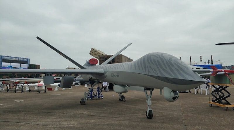 File photo of a CH-5 drone at Airshow China Zhuhai. Photo Credit: Infinty 0, Wikipedia Commons
