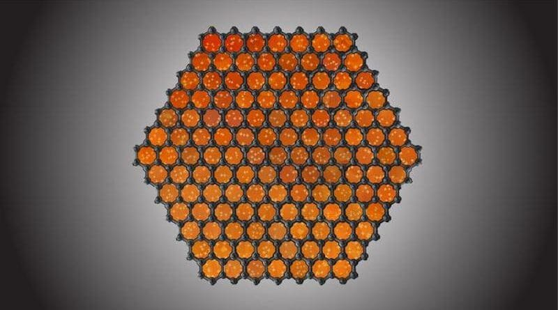 The Hone lab at Columbia Engineering created over 100 identical graphene samples with their oxygen-free chemical vapor deposition method. CREDIT: Jacob Amontree & Christian Cupo, Columbia University