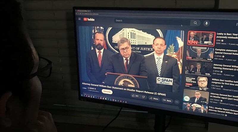 On YouTube, various channels cover the same political news based on their differing political views. CREDIT: Seung Woo Chae, CC-BY 4.0