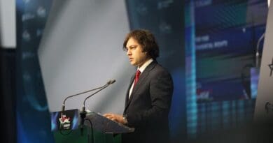 File photo of Georgia's Prime Minister Irakli Kobakhidze. Photo Credit: Irakli Kobakhidze, X