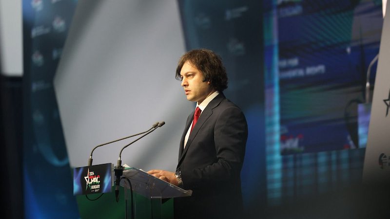 File photo of Georgia's Prime Minister Irakli Kobakhidze. Photo Credit: Irakli Kobakhidze, X