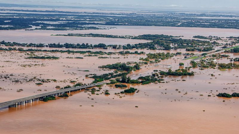 Flooding in Brazil. Photo Credit: Ricardo Stuckert, PR, ABr