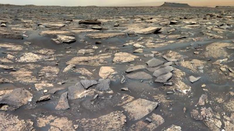 NASA’s Curiosity rover continues to search for signs that Mars’ Gale Crater conditions could support microbial life. CREDIT: NASA/JPL-Caltech/MSSS