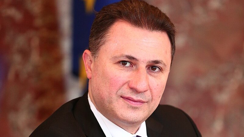 File photo of Macedonia's former PM Nikola Gruevski. Photo Credit: European People's Party, Wikimedia Commons