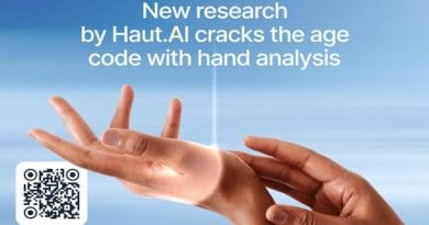Haut.AI Publishes Pioneering Research: Predicting Age with Hand Images Achieves Accuracy on Par with Facial Photo CREDIT: HautAI