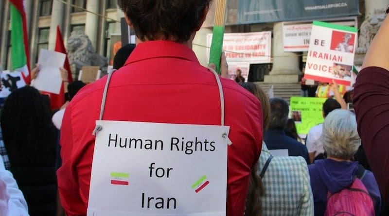 human rights iran protest demonstration