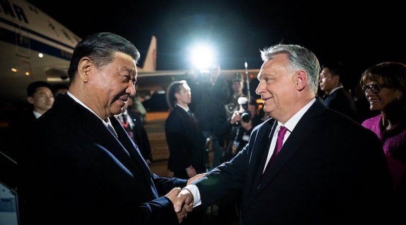 China's President Xi Jinping with Hungary's Prime Minister Viktor Orban. Photo Credit: Viktor Orban, X