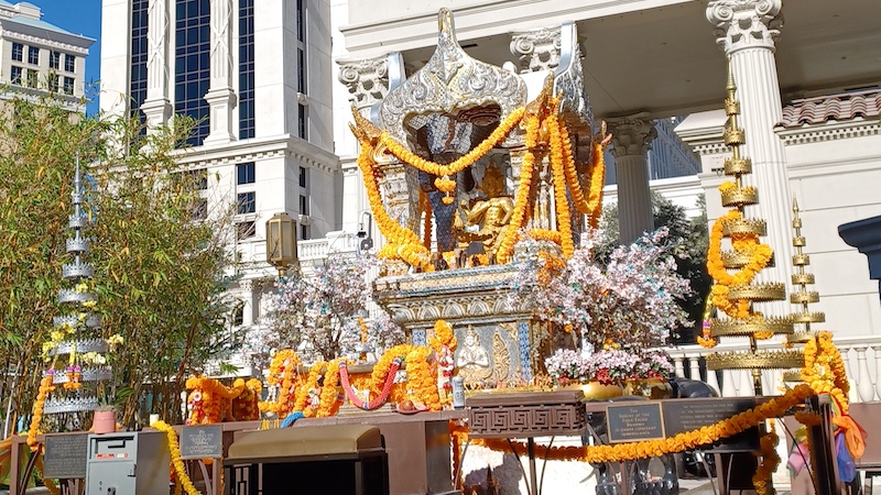 Brahma Shrine at Caesars Palace (photo supplied)