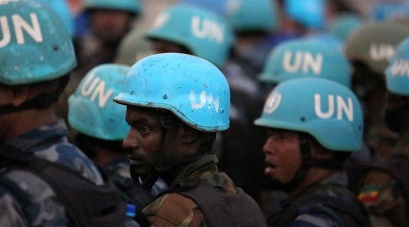 United Nations' peacekeepers. Credit: United Nations