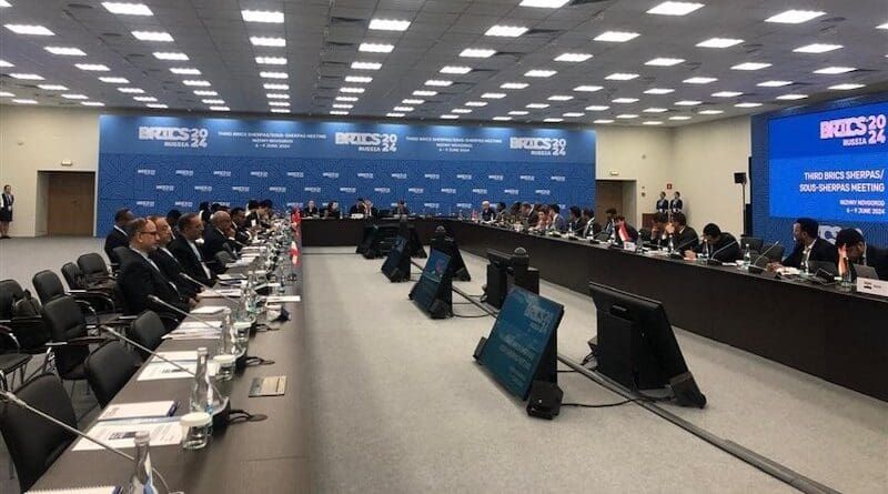 Ministerial meeting of BRICS in Russia’s Nizhny Novgorod. Photo Credit: Tasnim News Agency