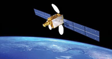 Pakistan's PakSAT-1R satellite. Credit: SUPARCO