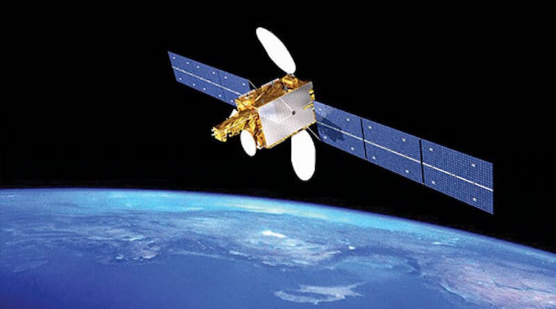 Pakistan's PakSAT-1R satellite. Credit: SUPARCO