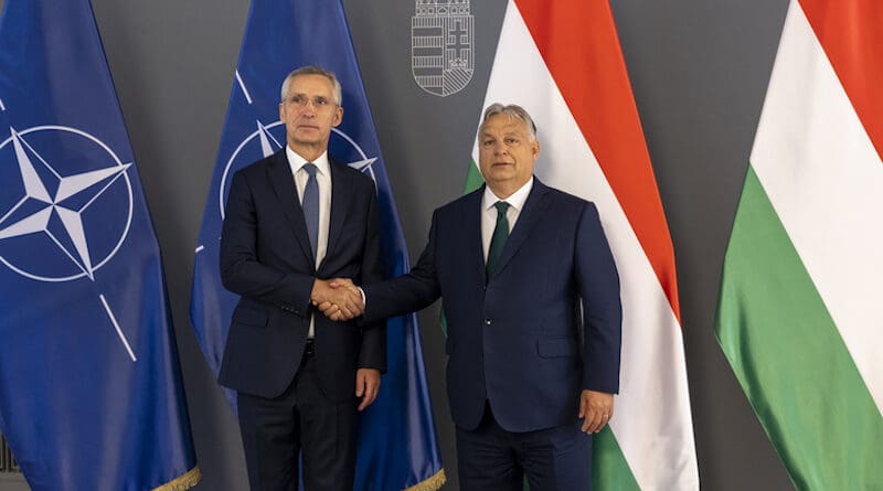 NATO Secretary General Jens Stoltenberg with Viktor Orbán, Prime Minister of Hungary. Photo Credit: NATO