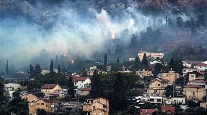 Hezbollah launches rocket attack against Israel. Photo Credit: Tasnim News Agency