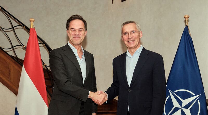 NATO Secretary General Jens Stoltenberg meets with the Prime Minister of the Netherlands, Mark Rutte. Photo Credit: NATO