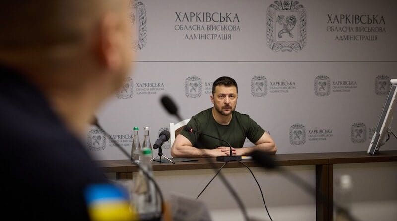 Ukraine's President Volodymyr Zelenskyy. Photo Credit: Ukrainian Presidential Press Service
