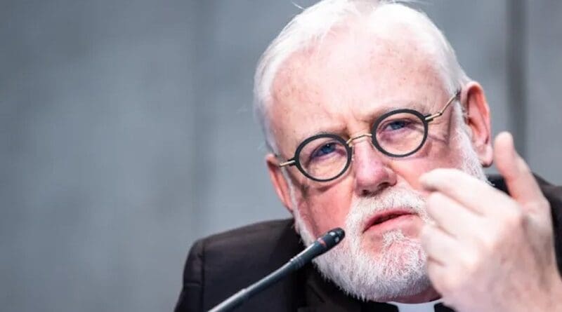 Archbishop Paul Gallagher, the Vatican secretary for relations with states. | Credit: Daniel Ibáñez/CNA
