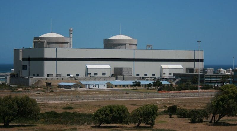 South Africa's Koeberg Nuclear Power Station. Photo Credit: Pipodesign, Wikipedia Commons
