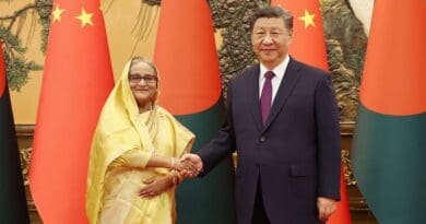 Bangladesh's Prime Minister Sheikh Hasina with China's President Xi Jinping. Photo Credit: PM Office