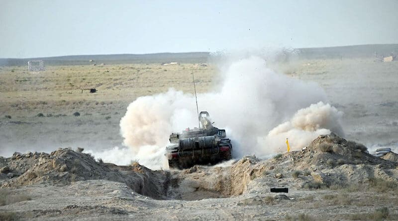 Azerbaijan participates in Bırlestik-2024 Military Exercise. Photo Credit: Azerbaijan MOD, X