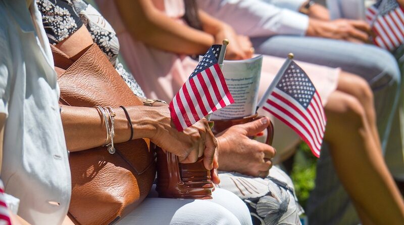 Arab americans flag United States